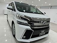 Toyota Vellfire 2.5 Z Sunroof 2015 White Body kit Android Player